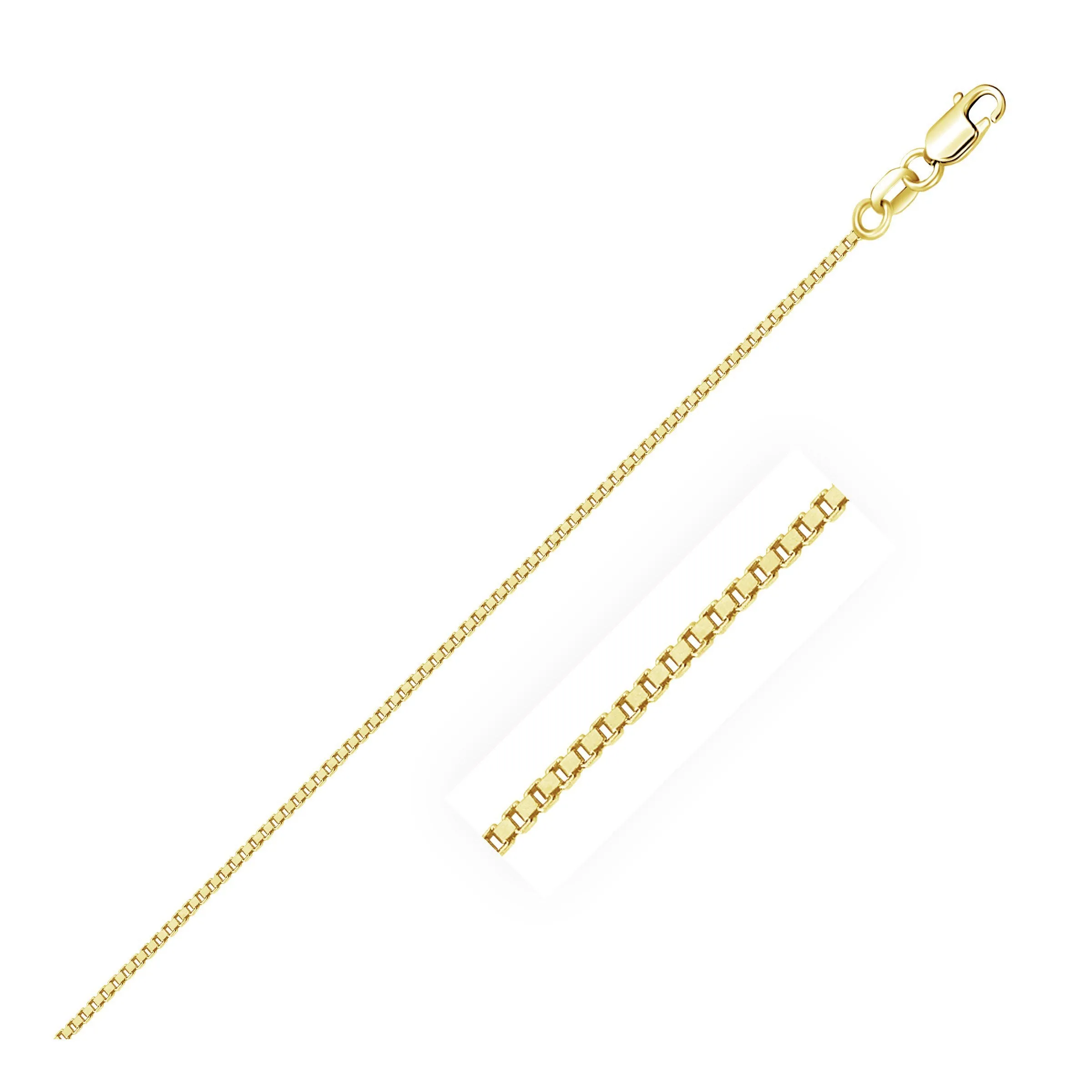 14k Yellow Gold Classic Box Chain 0.8mm-rx77667-13