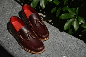 501 Wide-Front Tassel Loafer Chromexcel DarkBrown