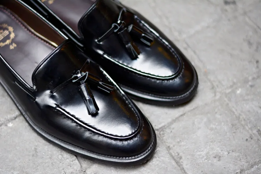 503 Tassel Loafer Black - Black Soles