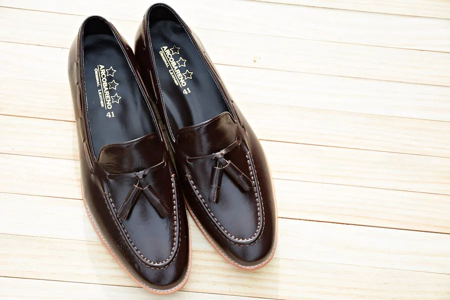 503 Tassel Loafer Dark Brown