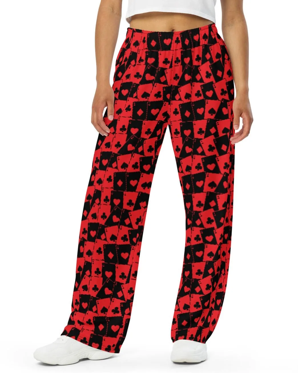 Ace Of Hearts Wide Leg Pants