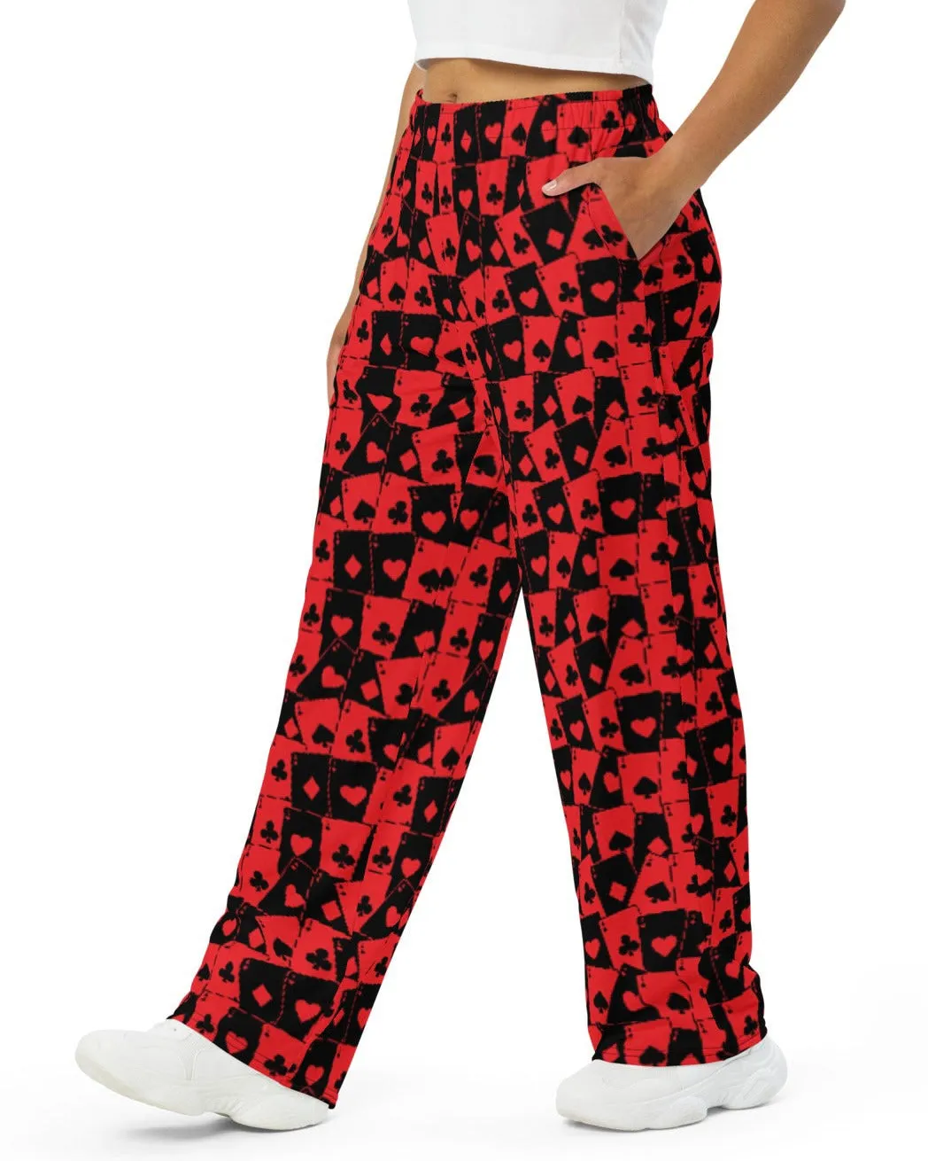 Ace Of Hearts Wide Leg Pants