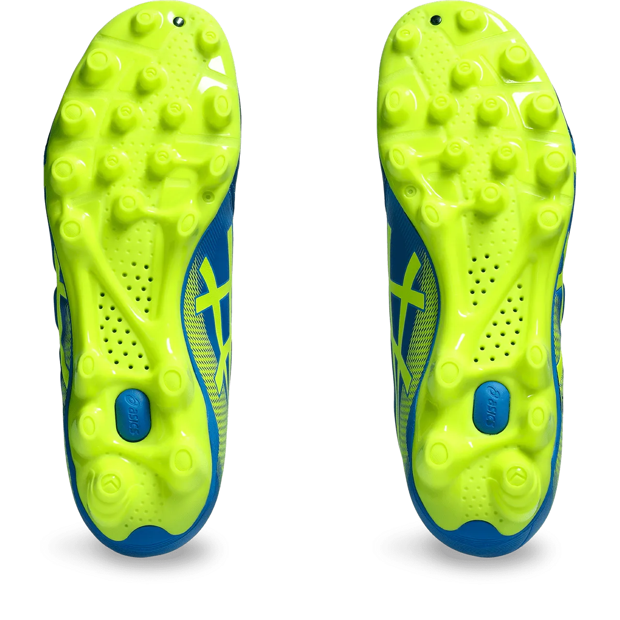 Asics Lethal Tigreor IT 3 FG Junior Football Boot BLUE/SAFTETY YELLOW