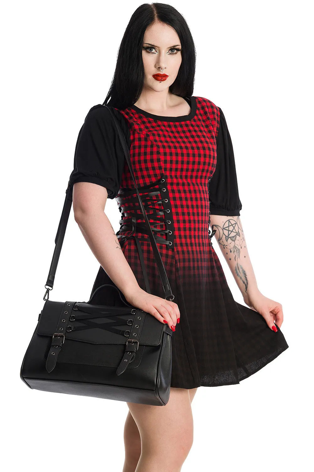 Astaroth Grommet Buckle Corset