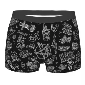 Boxer Shorts Panties Dark Pagan Gothic