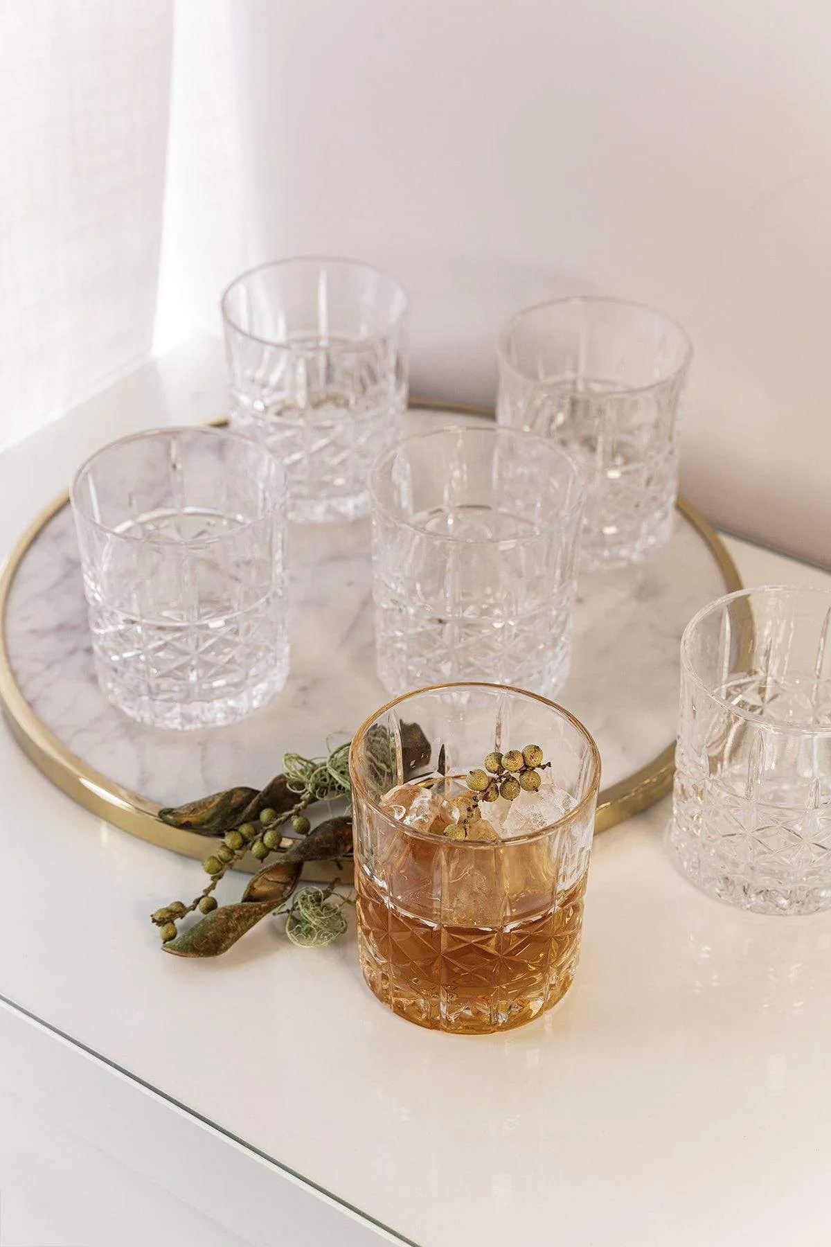 Brandon Whiskey Glasses Set of 6