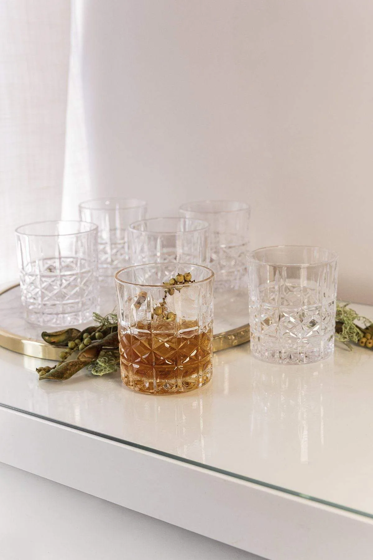 Brandon Whiskey Glasses Set of 6