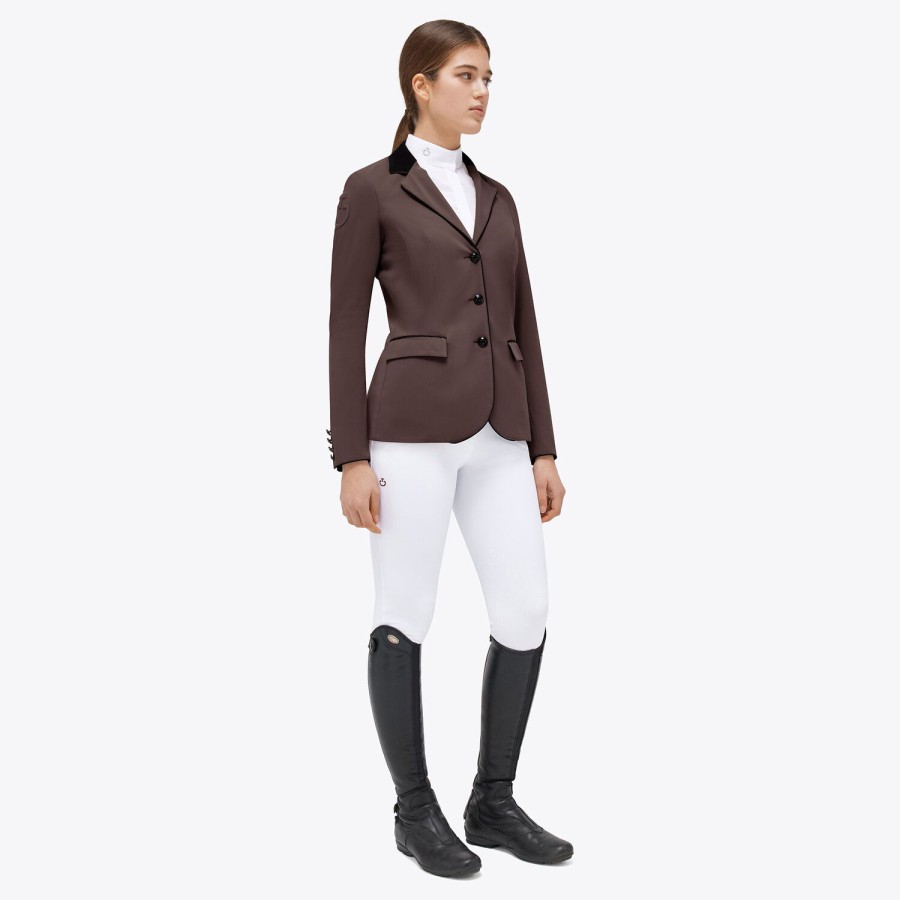 Cavalleria Toscana GP riding jacket 4C00 Brown