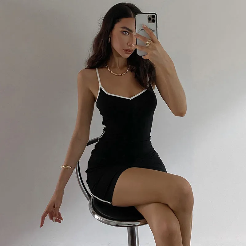 CLASSIC BLACK MINI DRESS