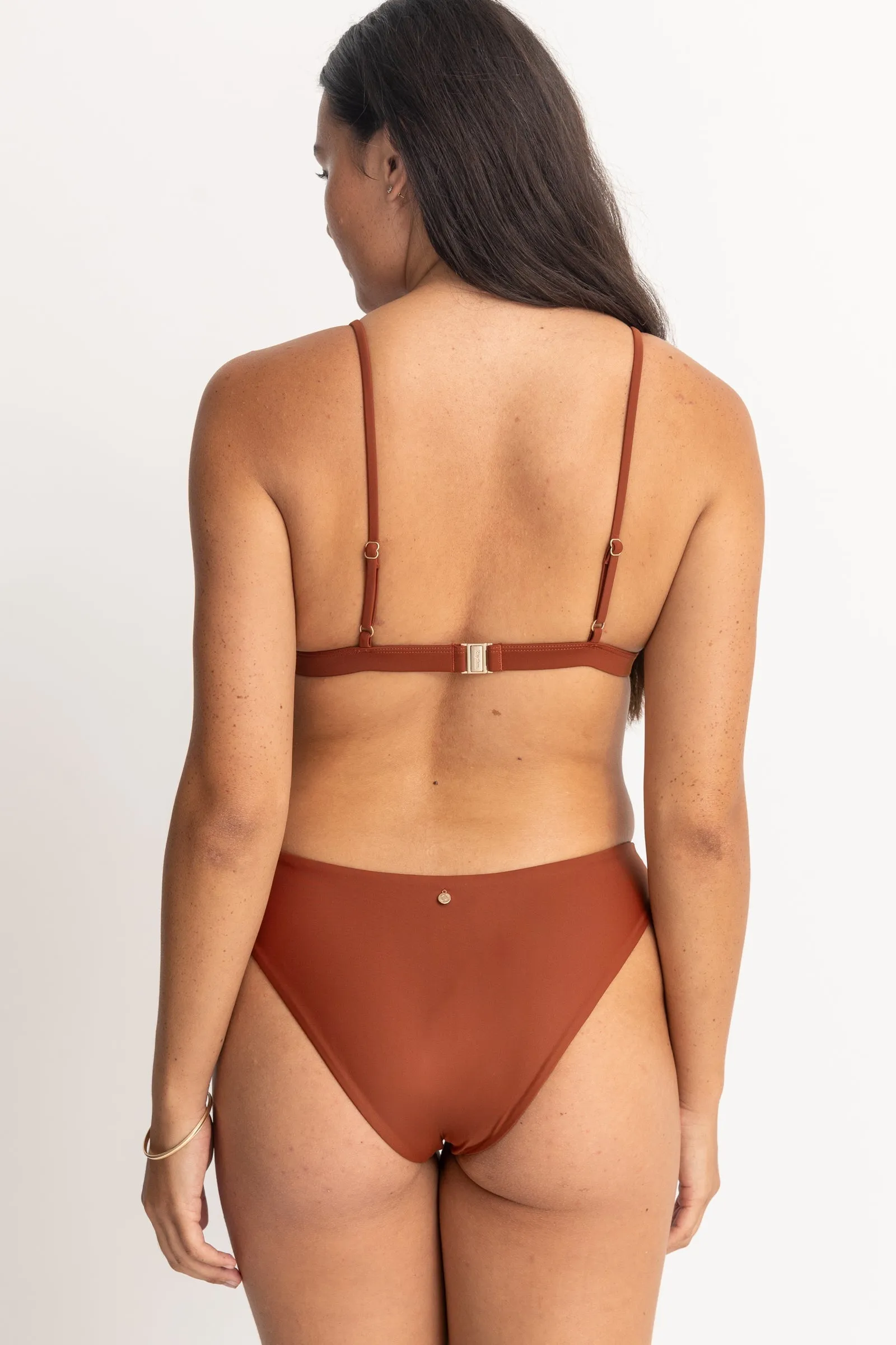 Classic Bralette Top Rust