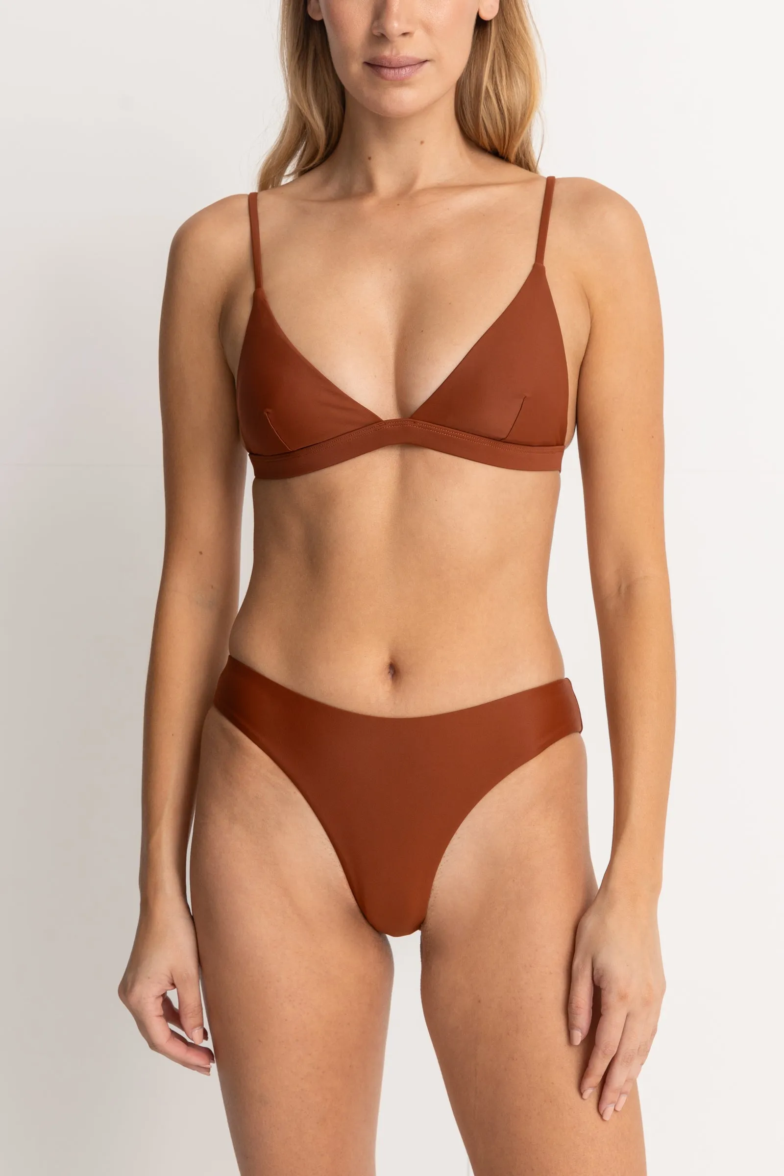 Classic Bralette Top Rust