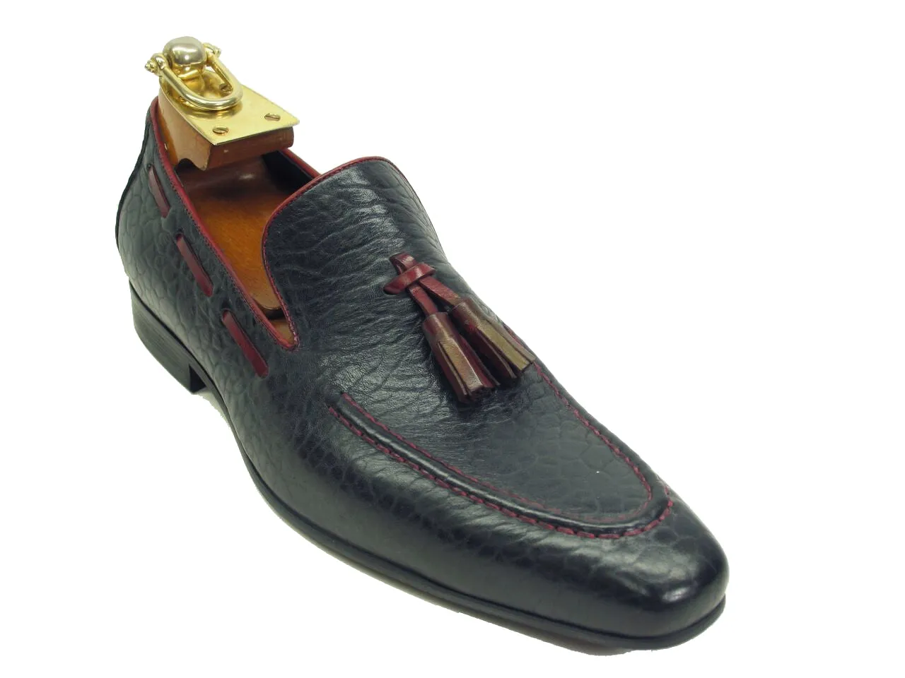 Contrast Tassel Loafer