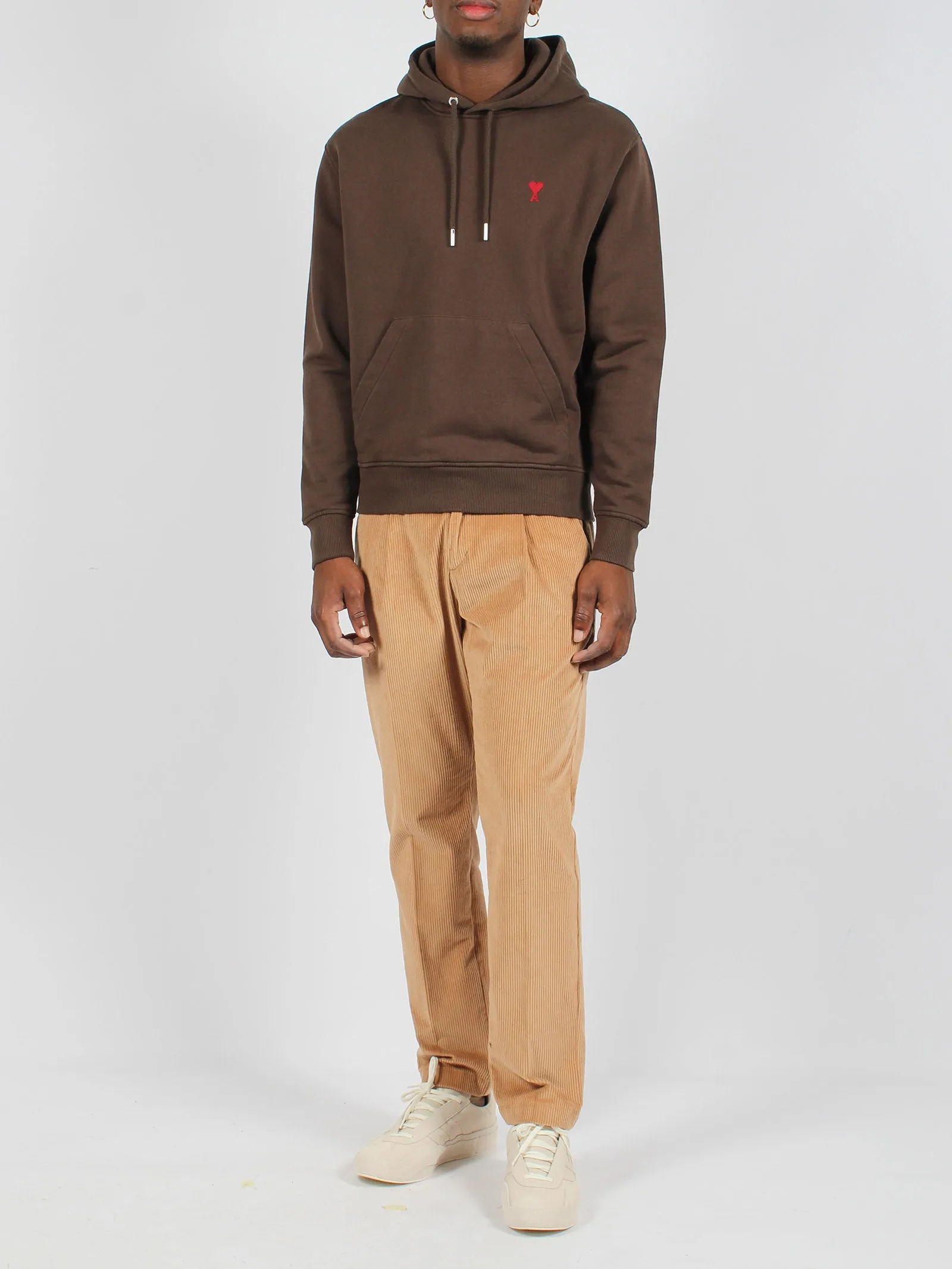 Corduroy chino trousers