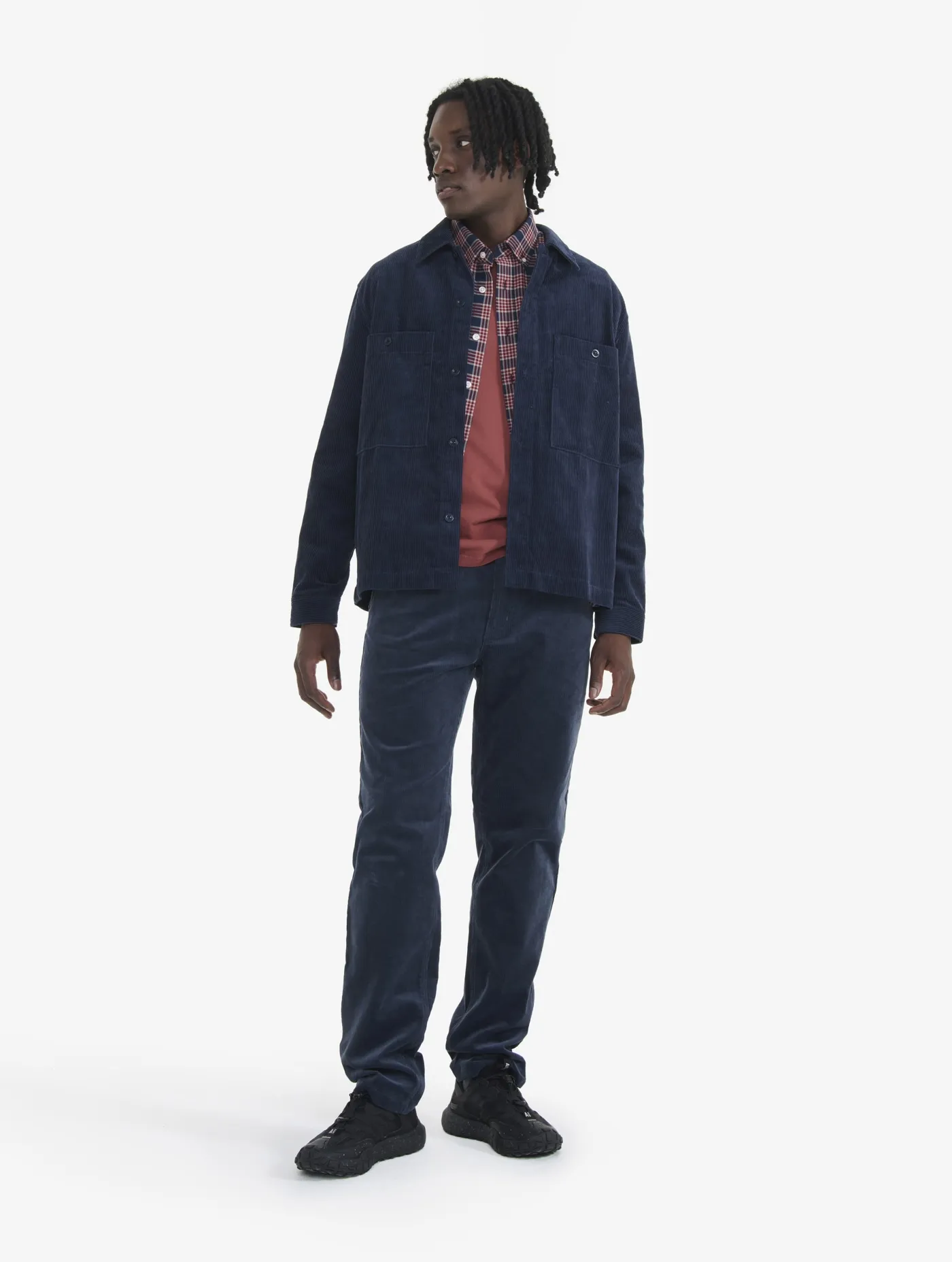 Corduroy overshirt