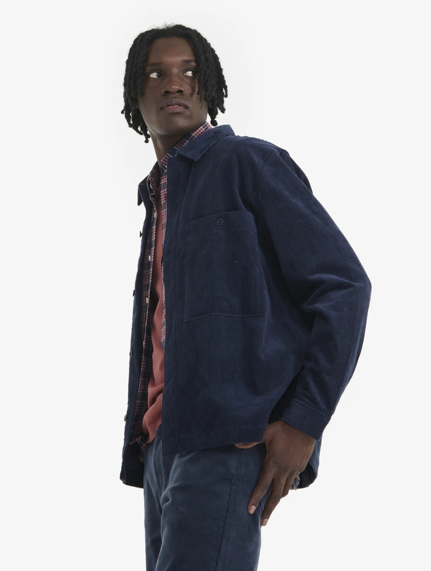 Corduroy overshirt