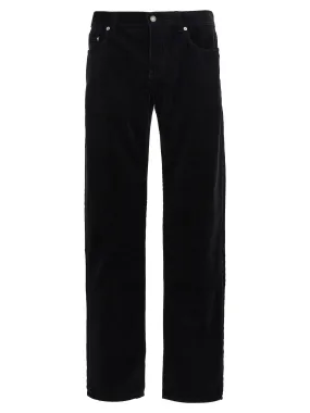 Corduroy Trousers Pants Black