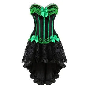 Corset Dress Drag Esmeralda (Green)