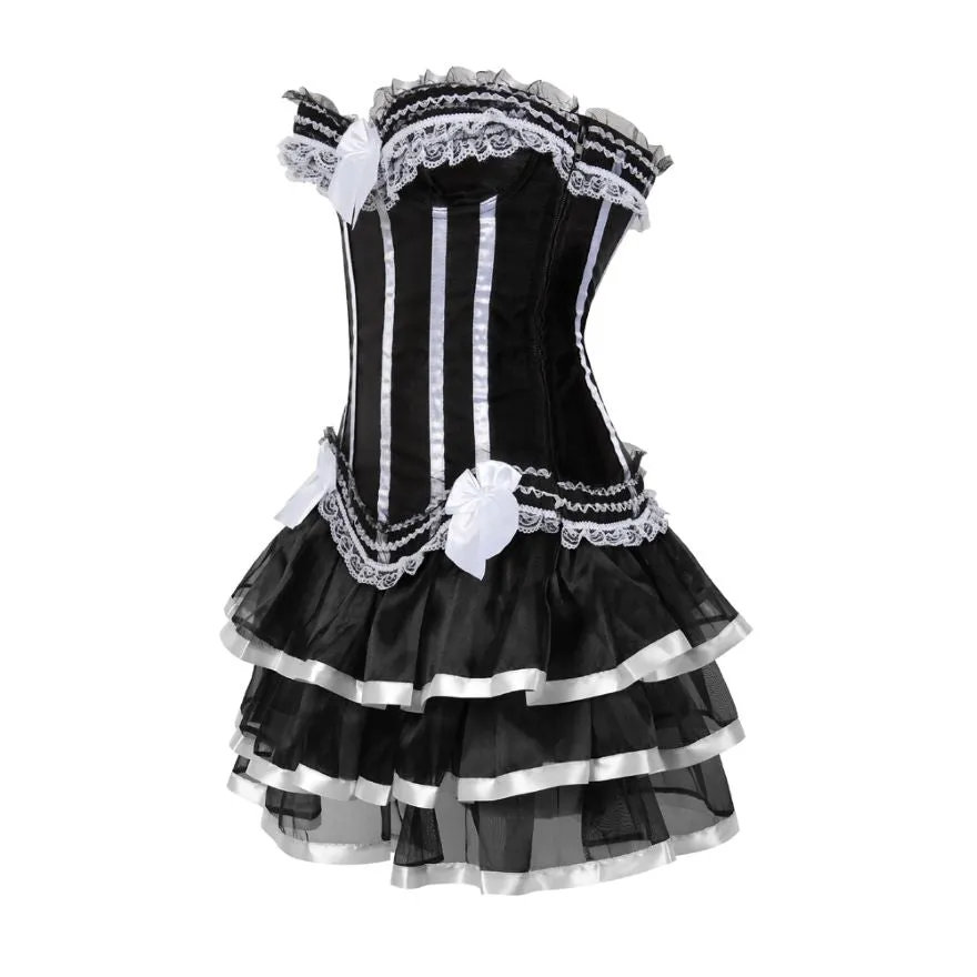 Corset Dress Drag Timon (White)