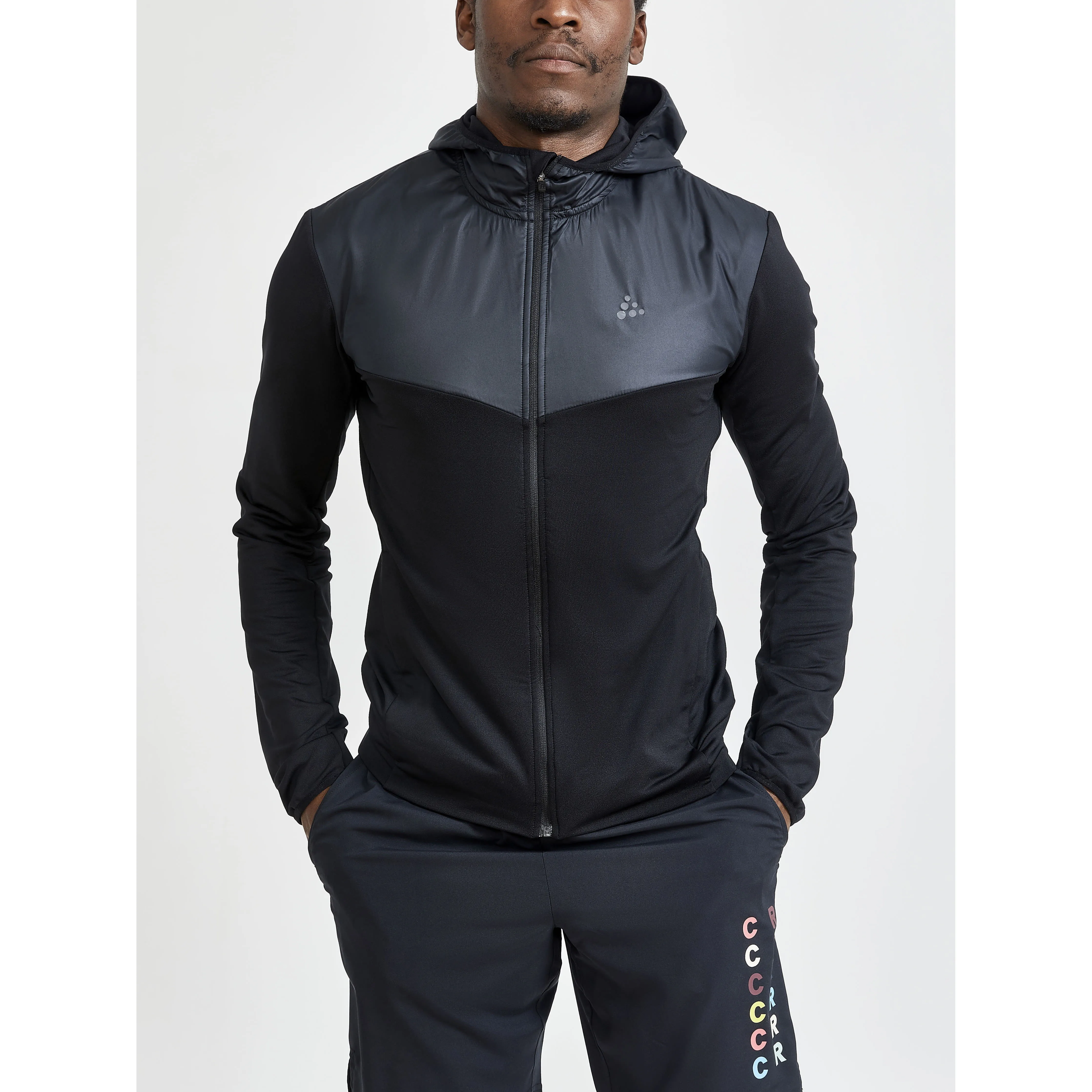 Craft Men's Adv Charge Jersey Hood Jacket Black | Buy Craft Men's Adv Charge Jersey Hood Jacket Black here | Outnorth