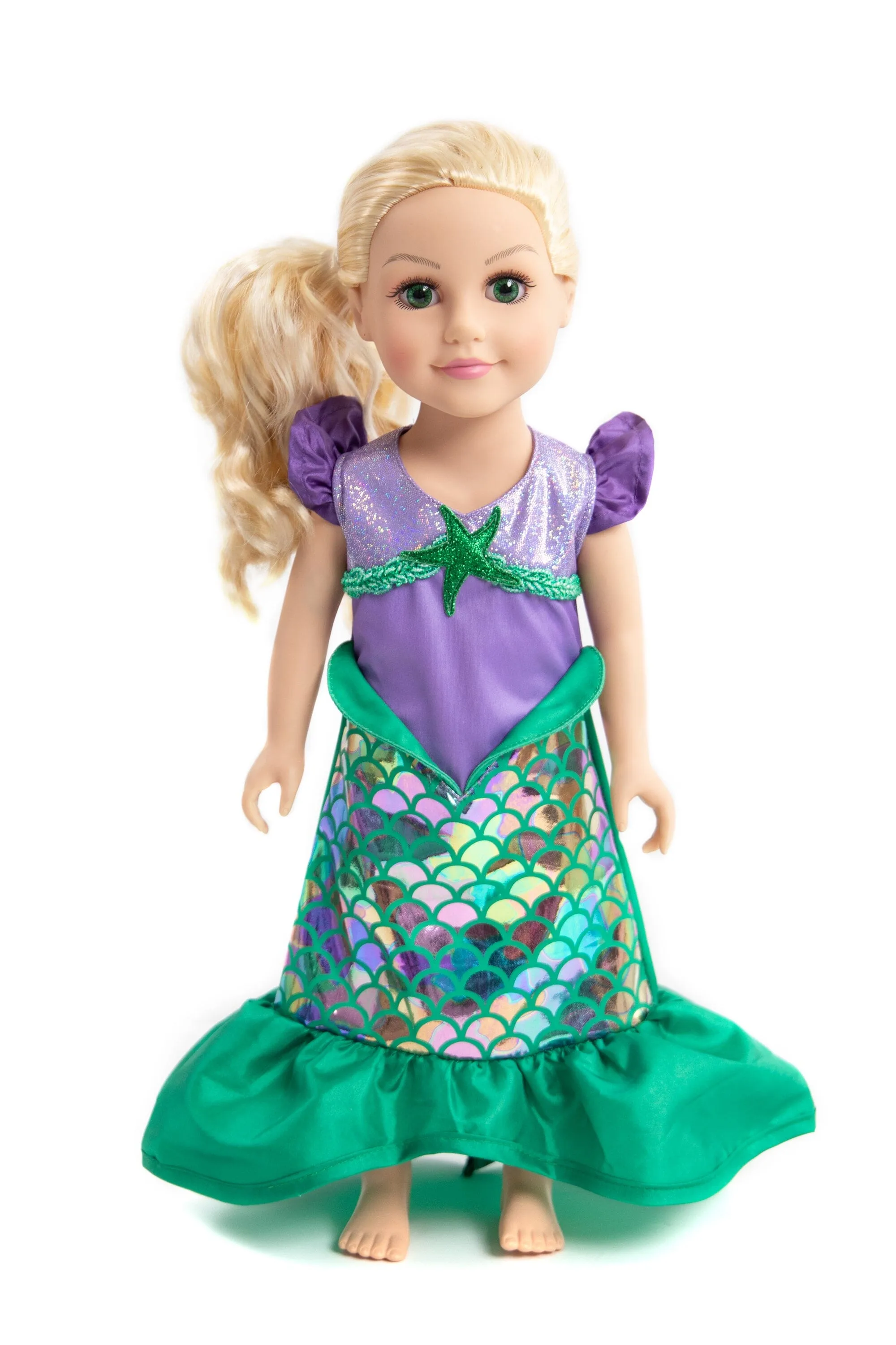 Doll Dress Classic Mermaid