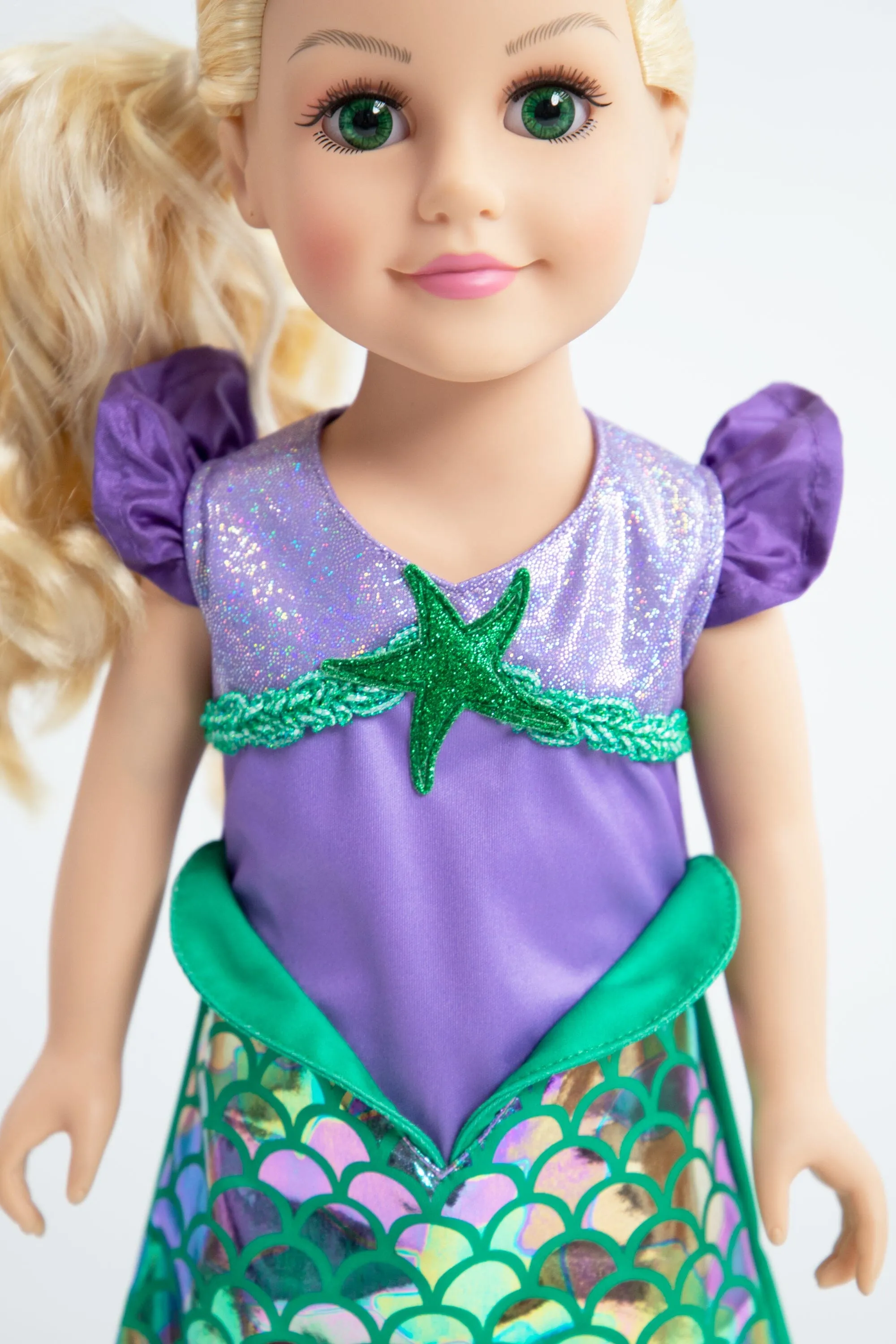 Doll Dress Classic Mermaid