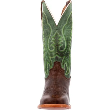 Durango® Arena Pro™ Hickory and Shamrock Green Western Boot