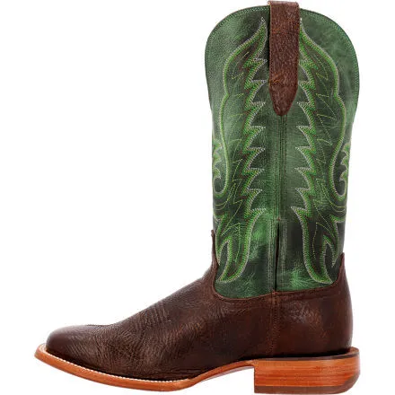 Durango® Arena Pro™ Hickory and Shamrock Green Western Boot