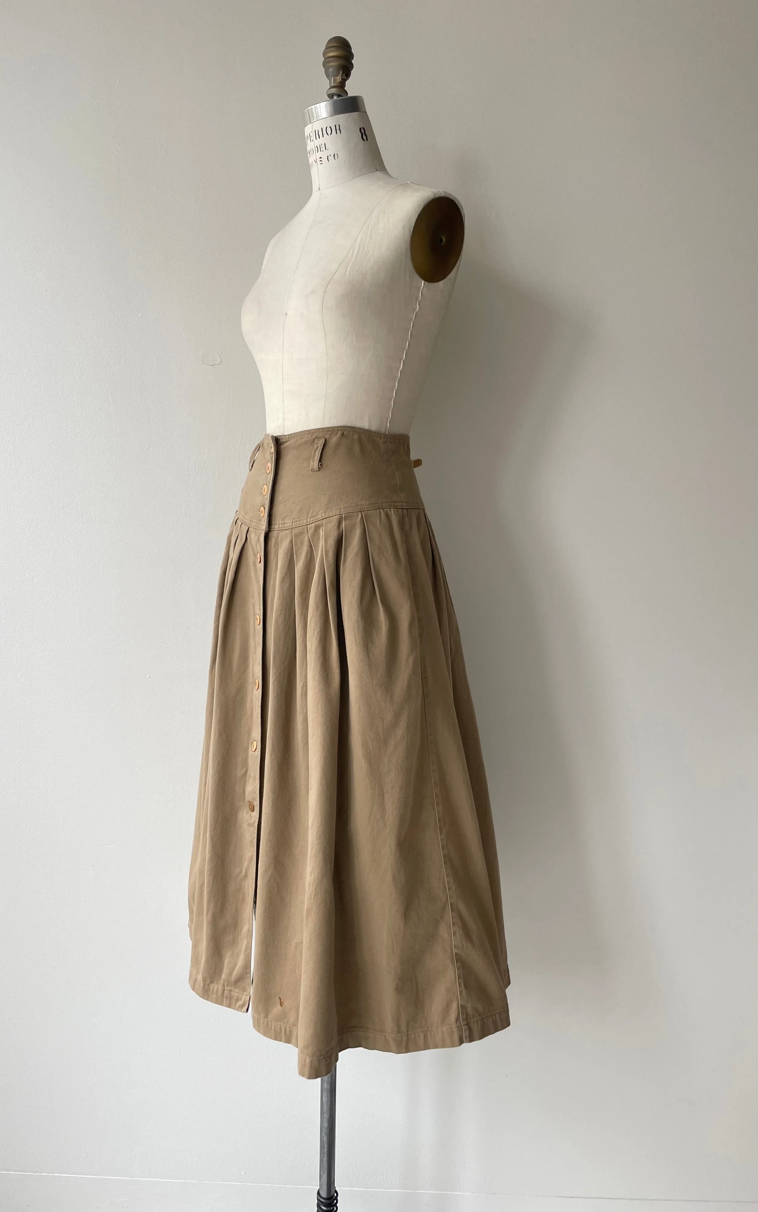 Esprit Twill Skirt | 1980s