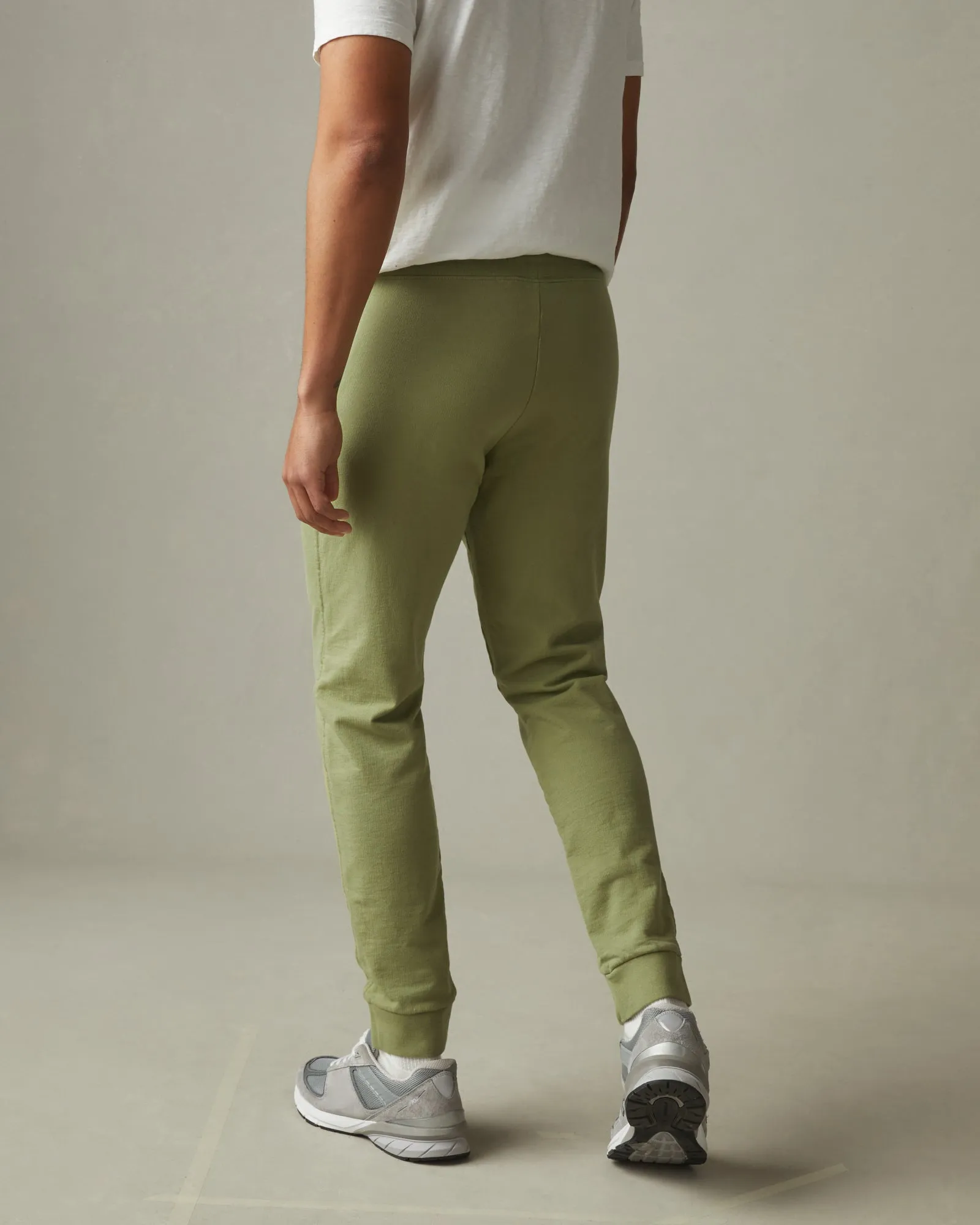 French Terry Jogger - Pale Sage