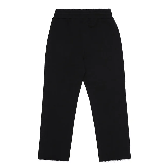 GAUZED COTTON JOGGER Girl Black