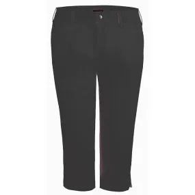 Girls Golf Easy Elegance Capri Black