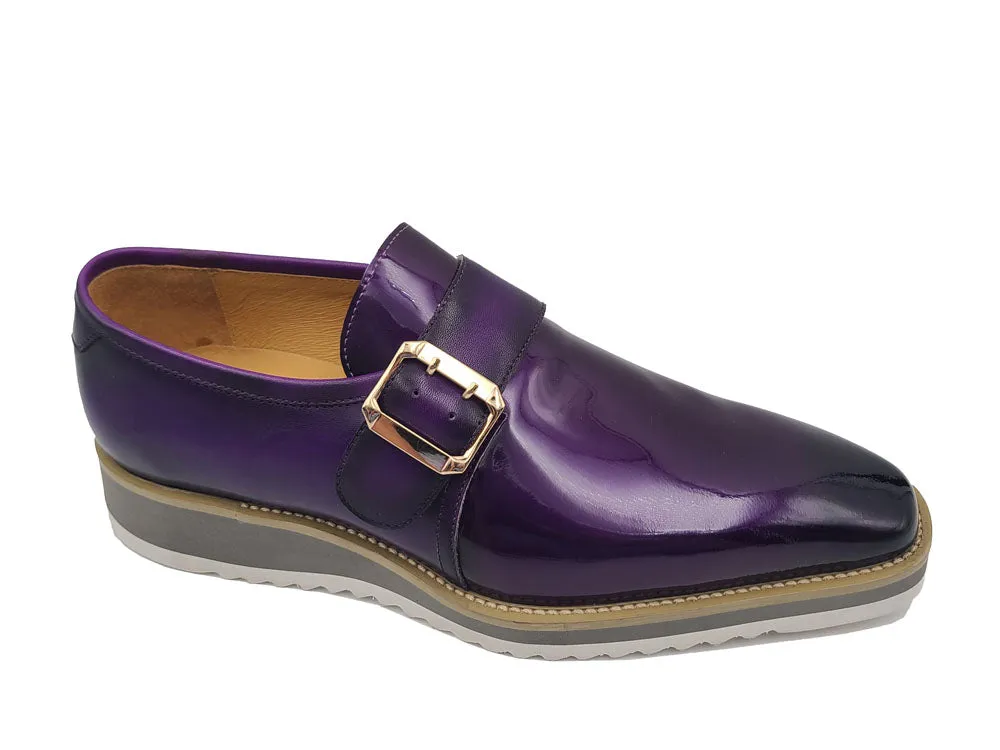 Gorgeous Patent Leather Slip on Monkstrap