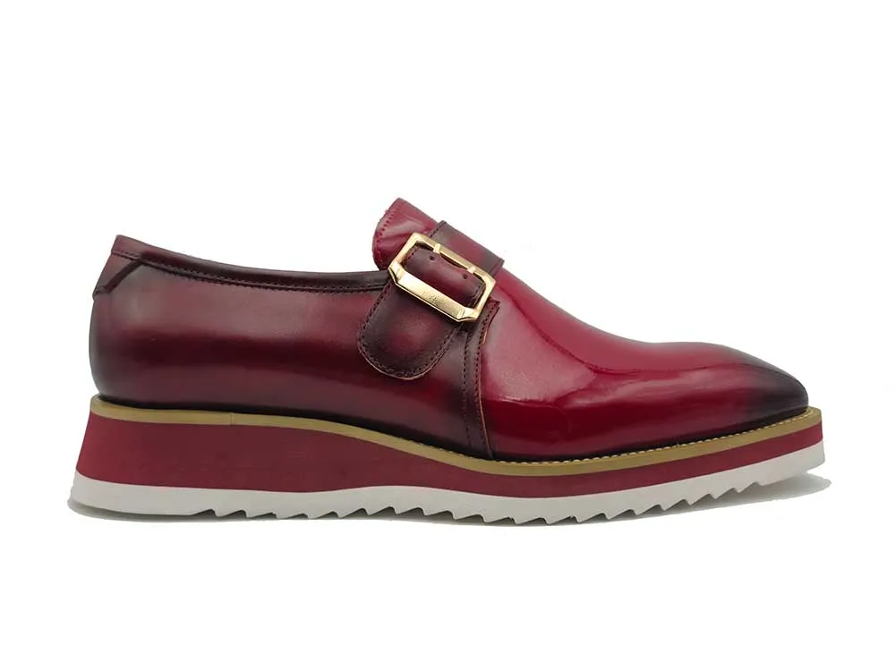 Gorgeous Patent Leather Slip on Monkstrap