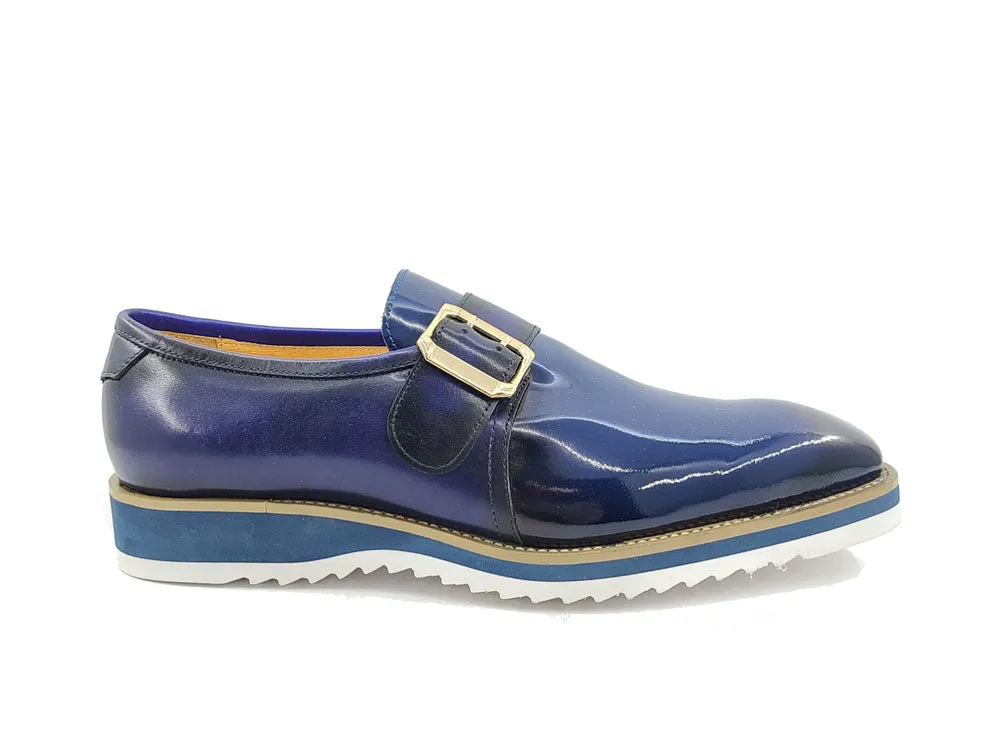 Gorgeous Patent Leather Slip on Monkstrap