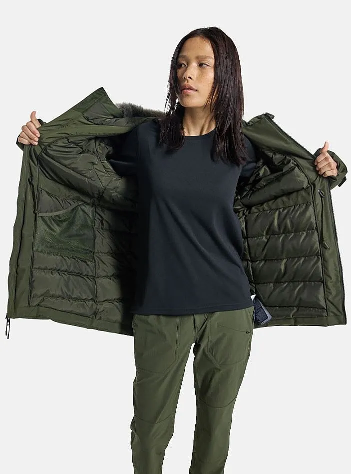 jacket Burton Saxton - Forest Moss - women´s