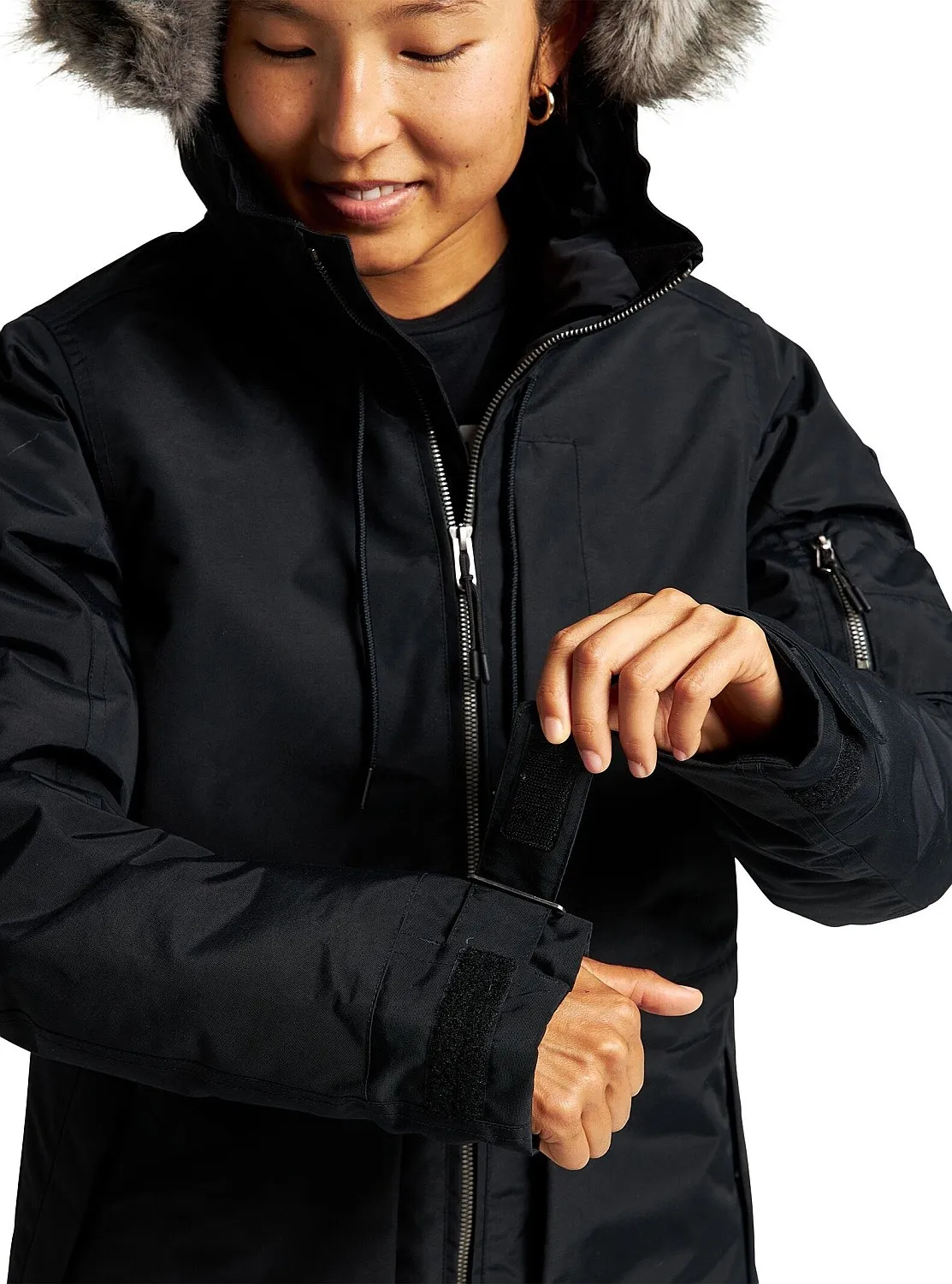 jacket Burton Saxton - True Black - women´s