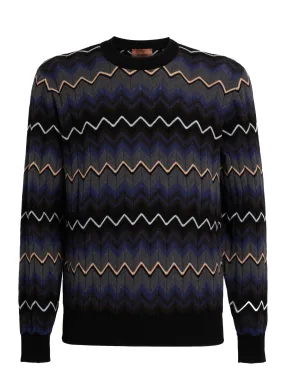 JAQUARD SWEATER  MISSONI  MAN US24WN0RBK039VSM9H2