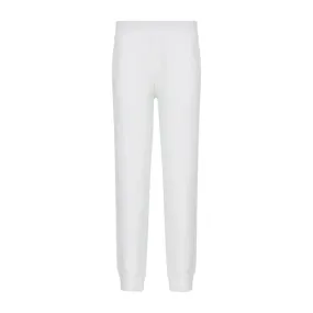 JOGGER FELPATO CON COULISSE Uomo Bianco