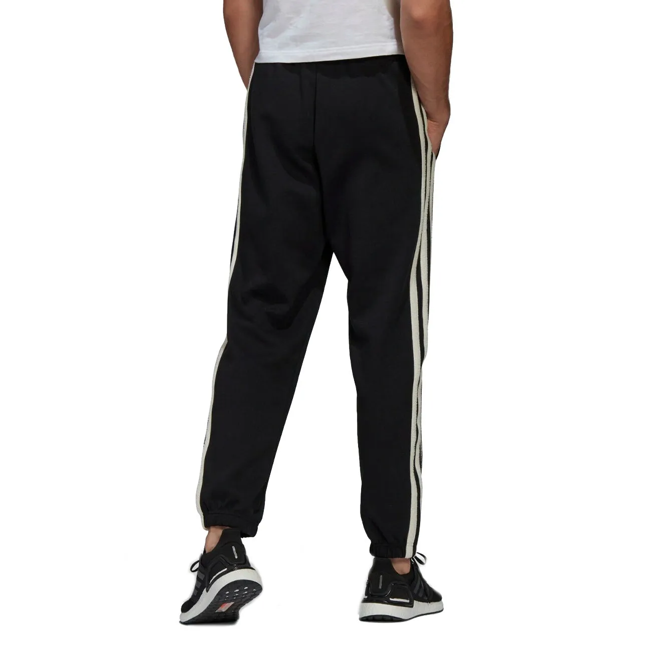 JOGGER GARZATO Uomo Black White