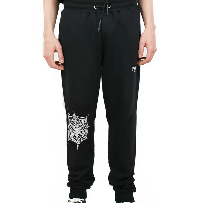 JOGGER WHITE COBWEB Man Black