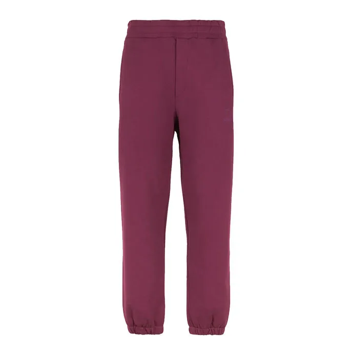 JOGGER WITH LOGO Man Grape Wine