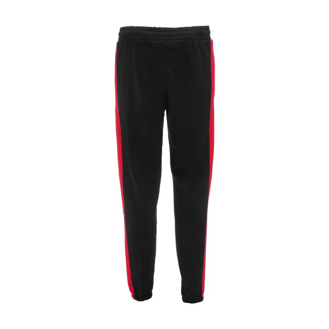 JOGGER WITH SIDE BAND AND CHIBUL PRINT Man Black