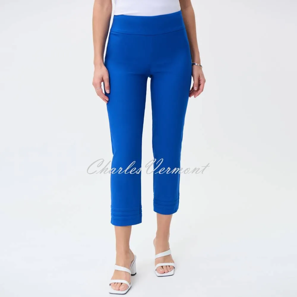 Joseph Ribkoff Cropped Trouser with Ankle Detail - Style 231029 (Oasis)