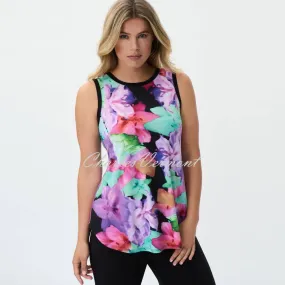 Joseph Ribkoff Reversible Floral Top - Style 231014