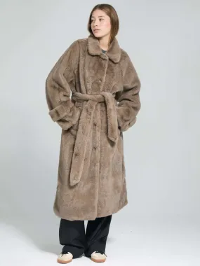 KELLY COAT - LIGHT BROWN