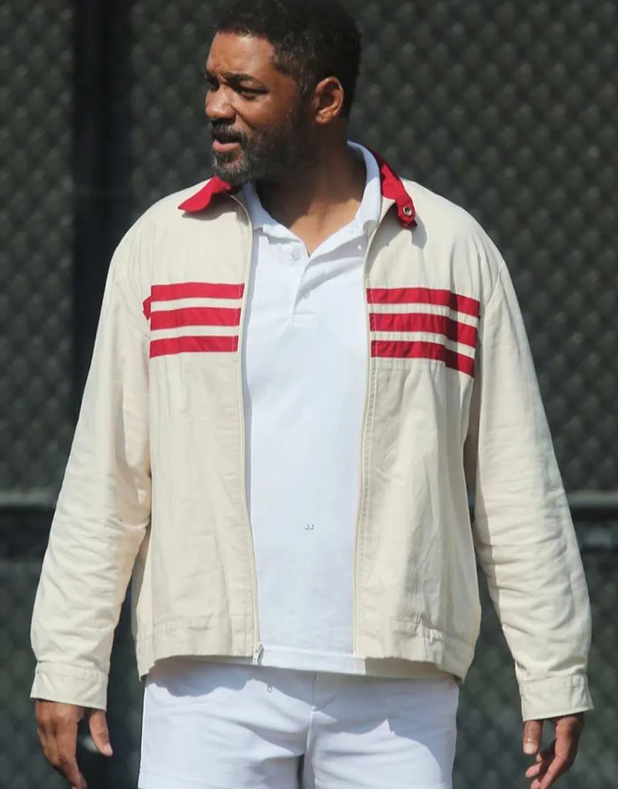 King Richard 2021 Will Smith Jacket | Richard Williams Beige Jacket