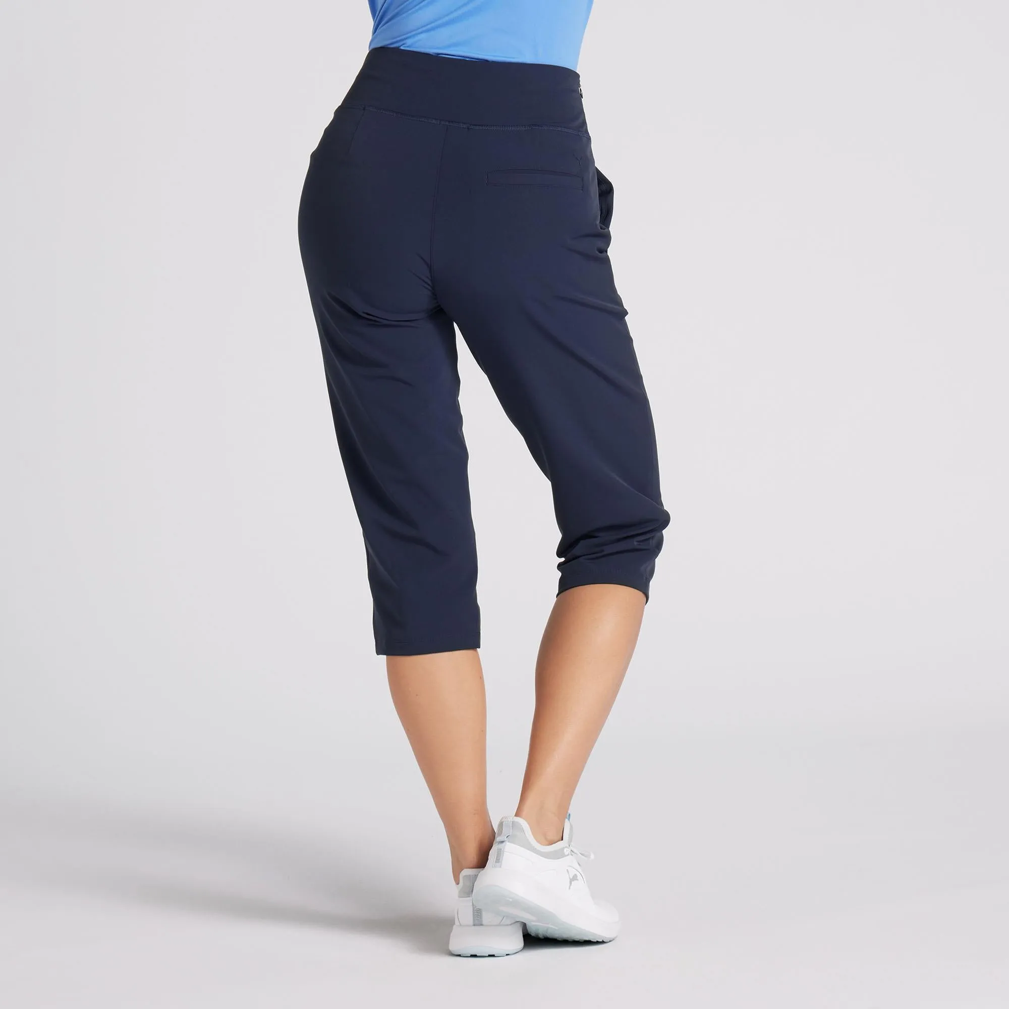 Ladies Puma Everyday Golf Capri Navy