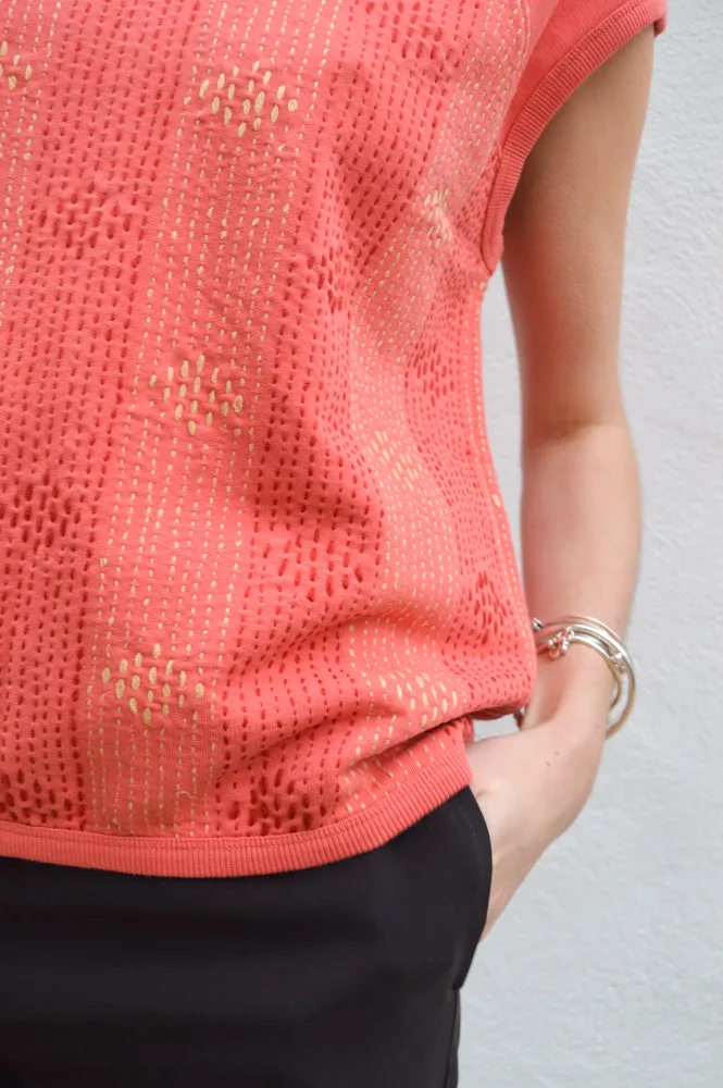 Leon & Harper Sirop Coral Sweatshirt