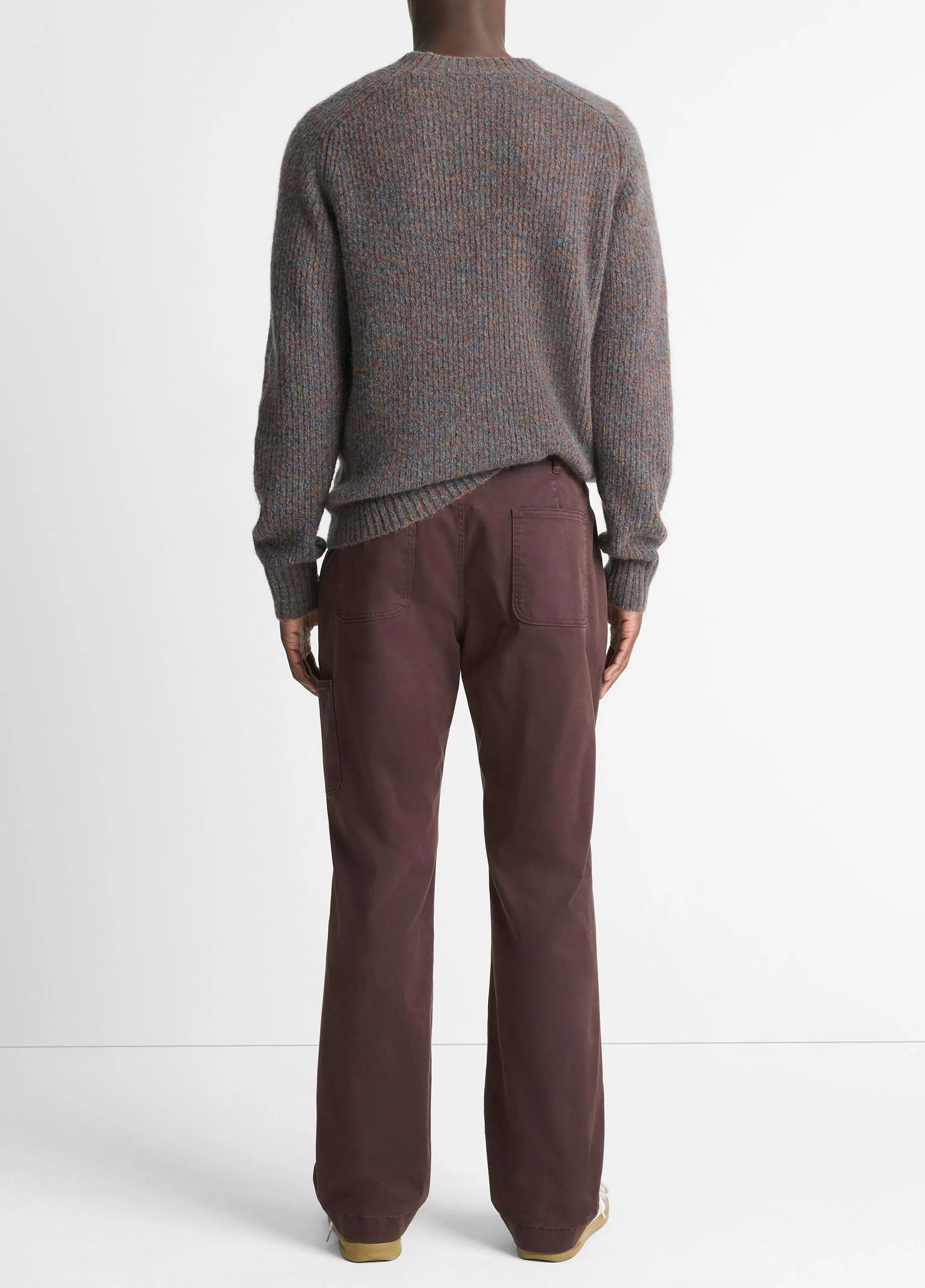 Louie Relaxed Garment Dye Cotton Utility Pant