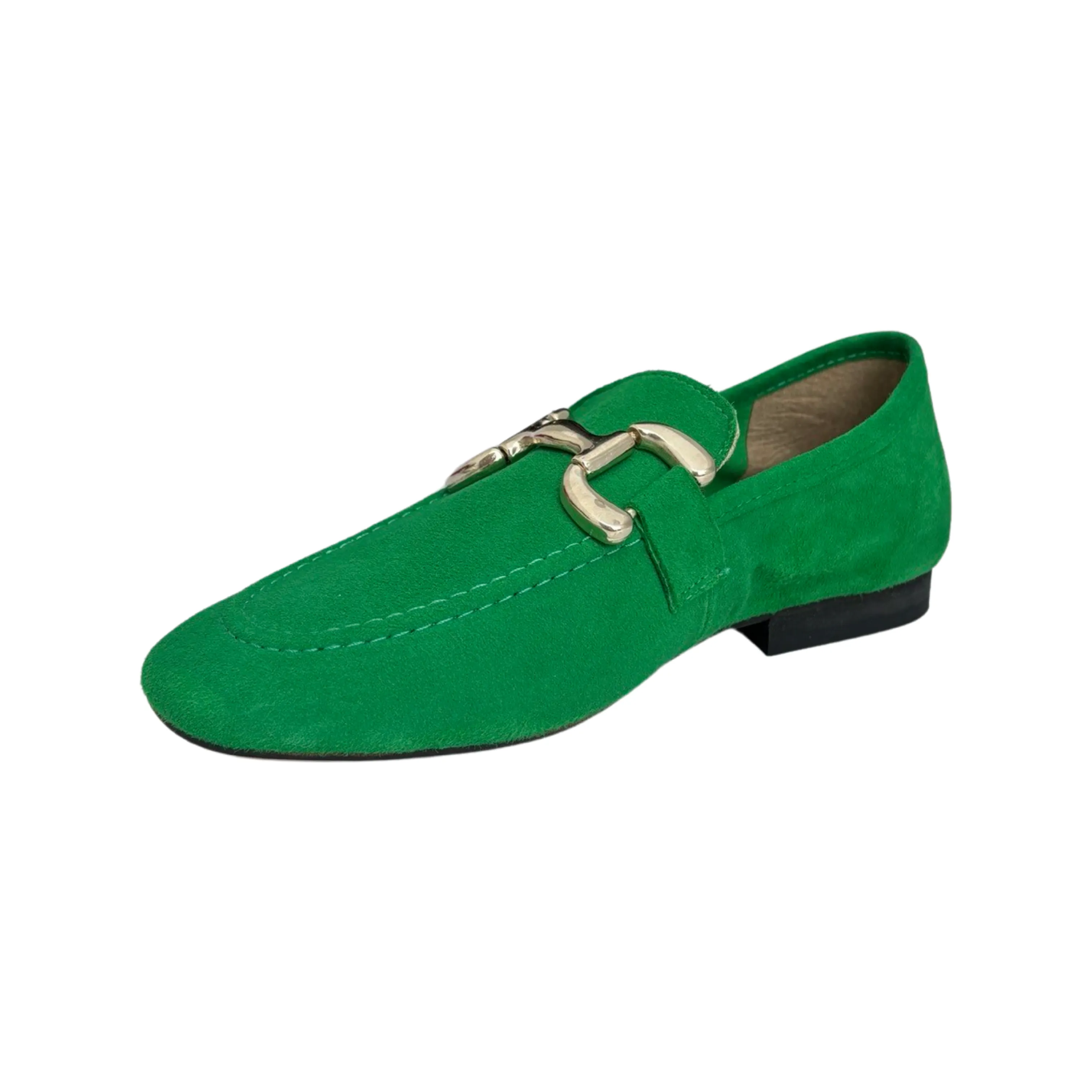 Macie Irish Green Suede Loafer